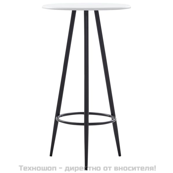 Бар комплект от 3 части, пластмаса, черен