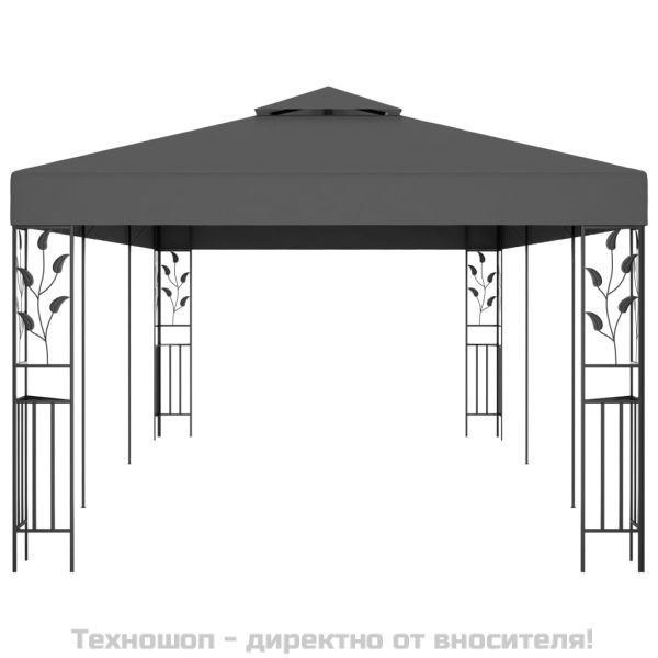 Шатра, 3х6 м, антрацит