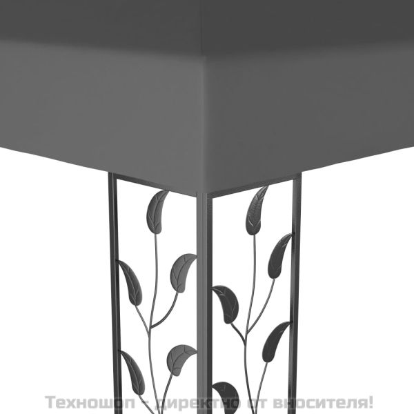 Шатра, 3х6 м, антрацит