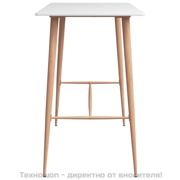 Бар комплект от 5 части, бял