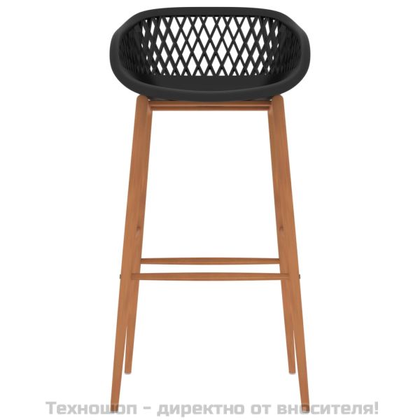 Бар комплект от 5 части, бяло и черно