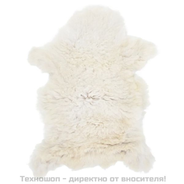 Овча кожа, кремава, (60-70)x(90-100) см