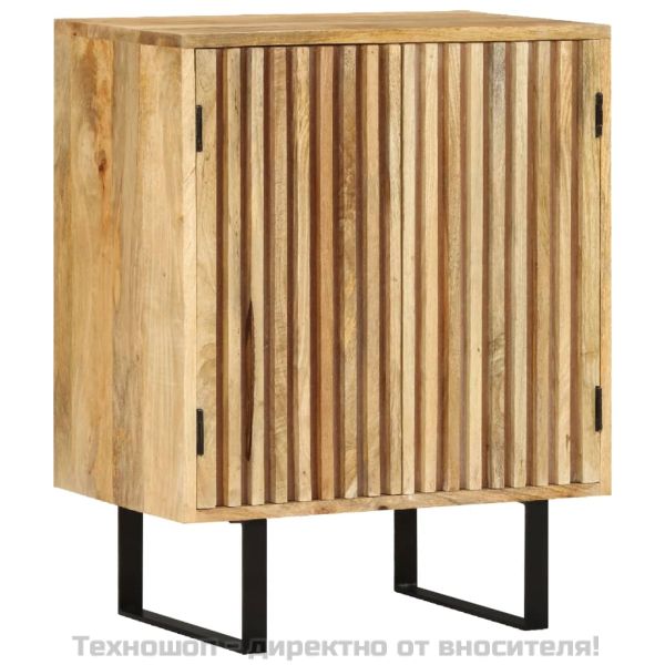 Сайдборд с 2 врати, 55x35x70 см, мангово дърво масив