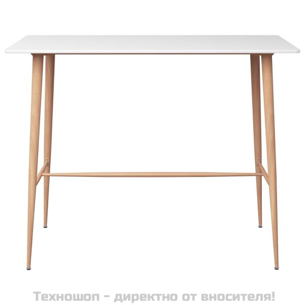 Бар комплект от 5 части, бяло и черно