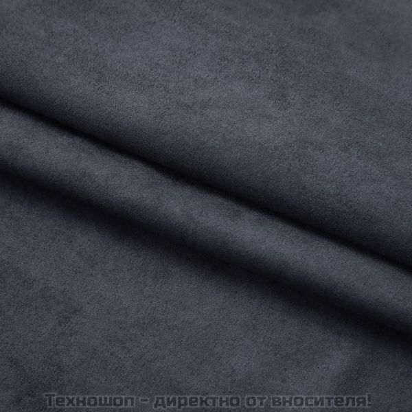 Затъмняващи завеси с куки, 2 бр, антрацит, 140x175 см