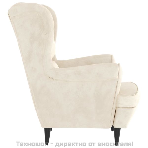 Фотьойл, кремавобял, кадифе