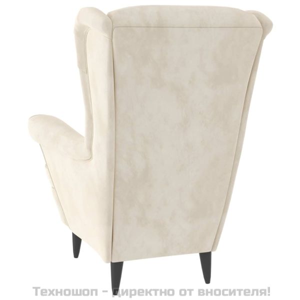 Фотьойл, кремавобял, кадифе