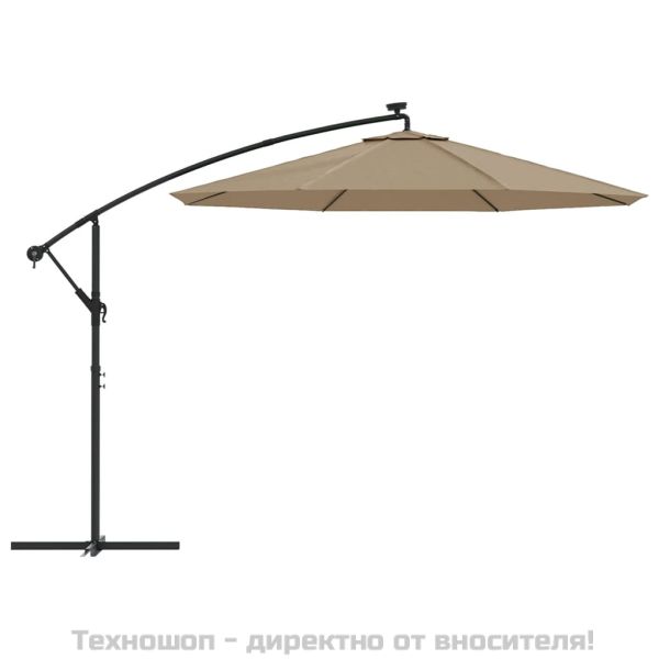 Резервно платно за чадър Таупе 300 см