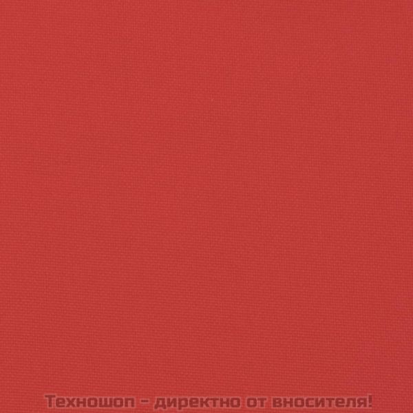 Шалте за шезлонг, червено, 200x70x3 см, Оксфорд плат