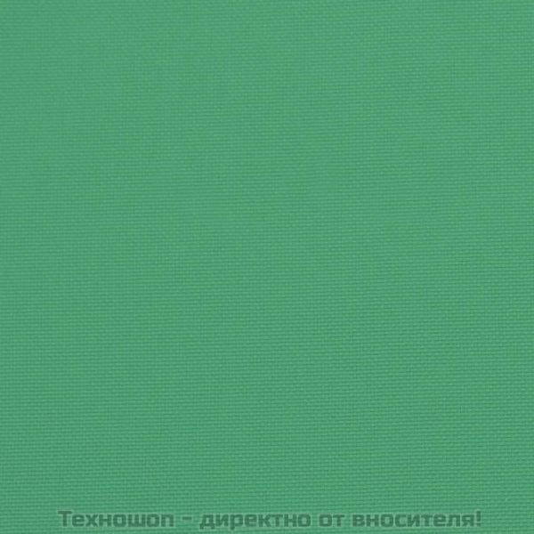 Шалте за шезлонг, зелено, 200x60x3 см, Оксфорд плат