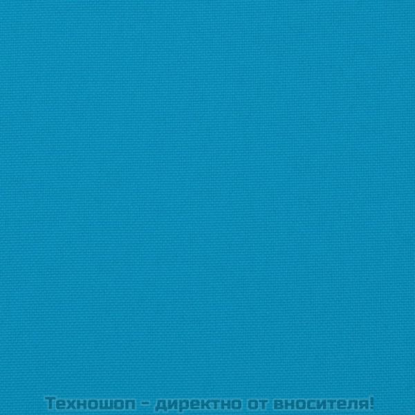 Шалте за шезлонг, синьо, 200x60x3 см, Оксфорд плат