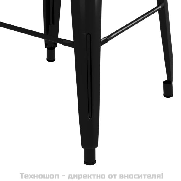 Бар комплект от 5 части, бяло и черно