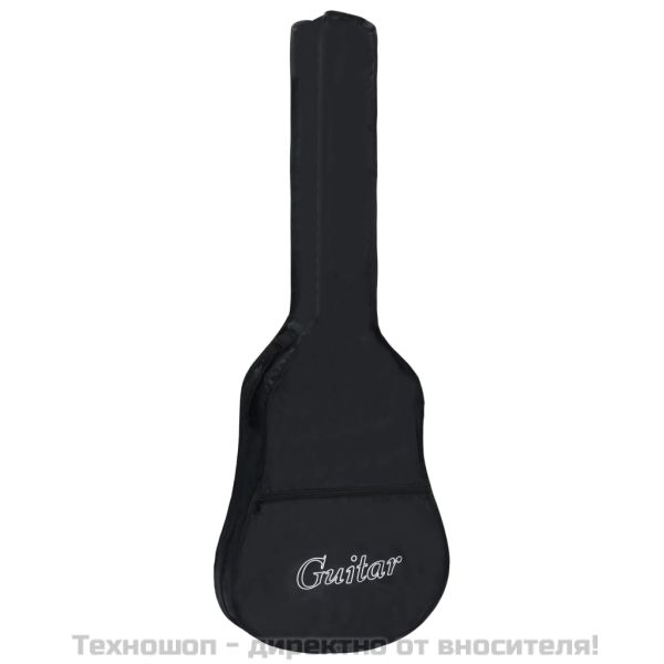 Класическа китара за начинаещи с калъф, синя, 4/4, 39"