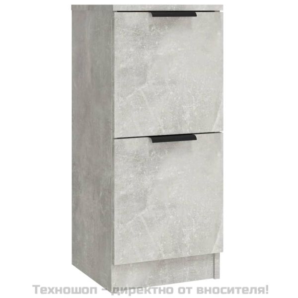 Сайдборди, 3 бр, бетонно сиви, инженерно дърво