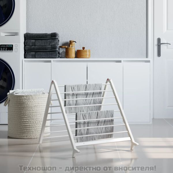 Сушилник за вана, разтегателен, 53-90 см, алуминий