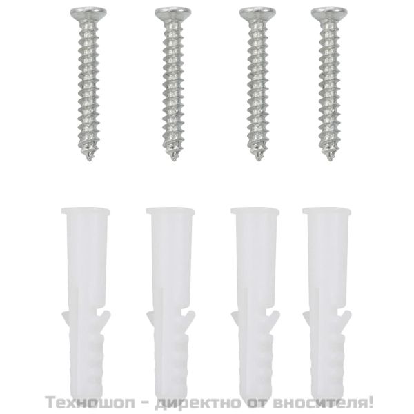 Кухненски гръб, черен, 100x50 см, закалено стъкло