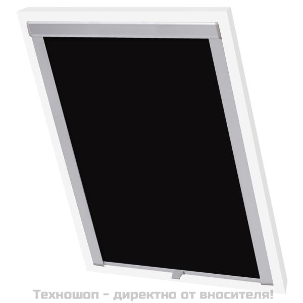 Затъмняваща ролетна щора, черна, PK06