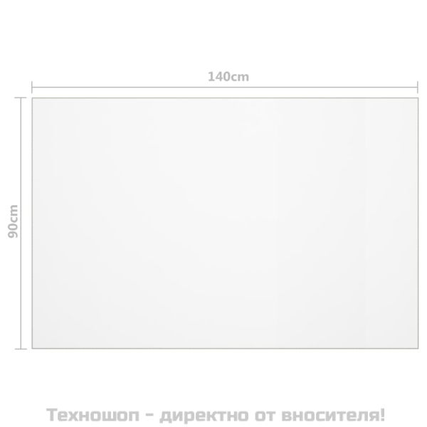 Протектор за маса, матов, 140x90 см, 1,6 мм, PVC