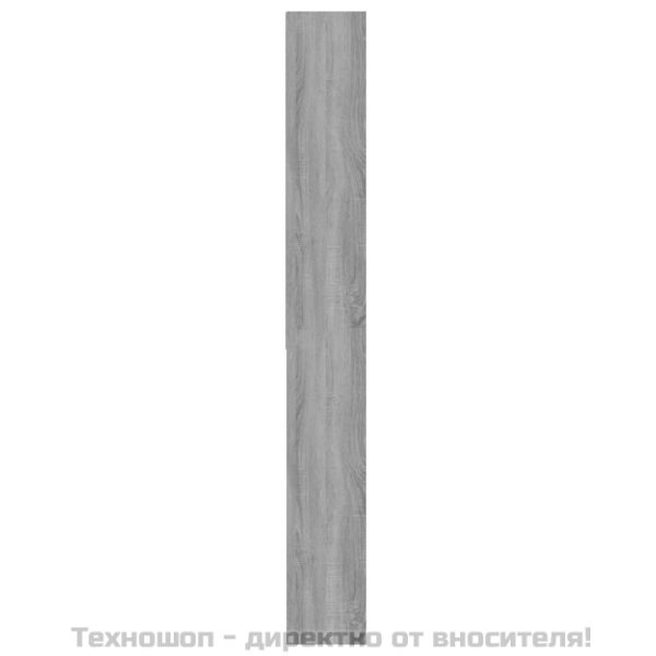 Шкаф за пералня, сив сонома, 64x24x190 см