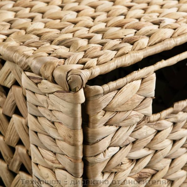 Скрин с 6 чекмеджета-кошници, 47x37x100 см, воден хиацинт