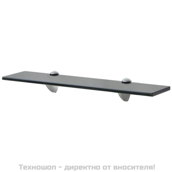 Подвижни рафтове, 2 бр, стъкло, 50x10 см, 8 мм