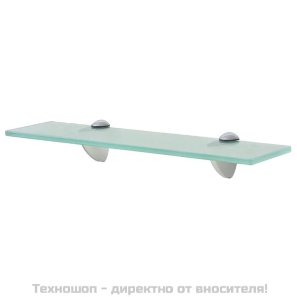 Подвижни рафтове, 2 бр, стъкло, 40x10 см, 8 мм