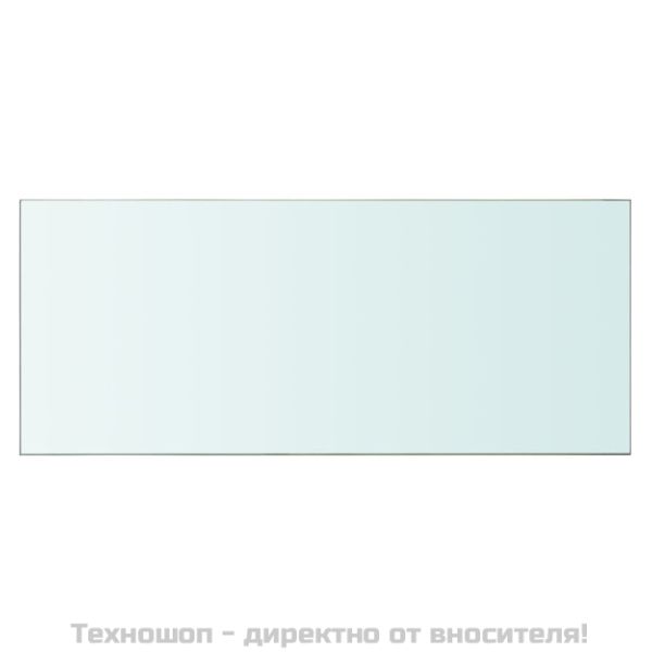 Плоча за рафт, прозрачно стъкло, 70 x 30 см