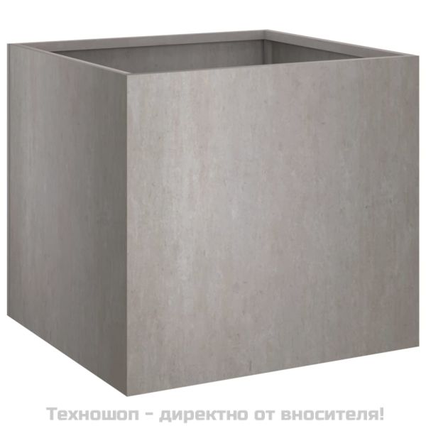 Кашпи, 2 бр, 49x47x46 см, кортенова стомана