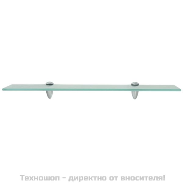 Подвижни рафтове, 2 бр, стъкло, 60x10 см, 8 мм