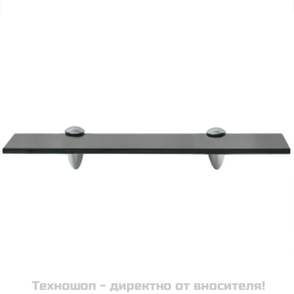 Подвижни рафтове, 2 бр, стъкло, 40x10 см, 8 мм