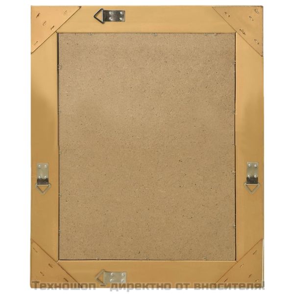 Стенно огледало, бароков стил, 50x60 см, златисто