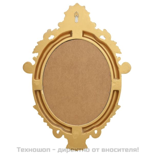 Стенно огледало, стил замък, 56x76 см, златисто