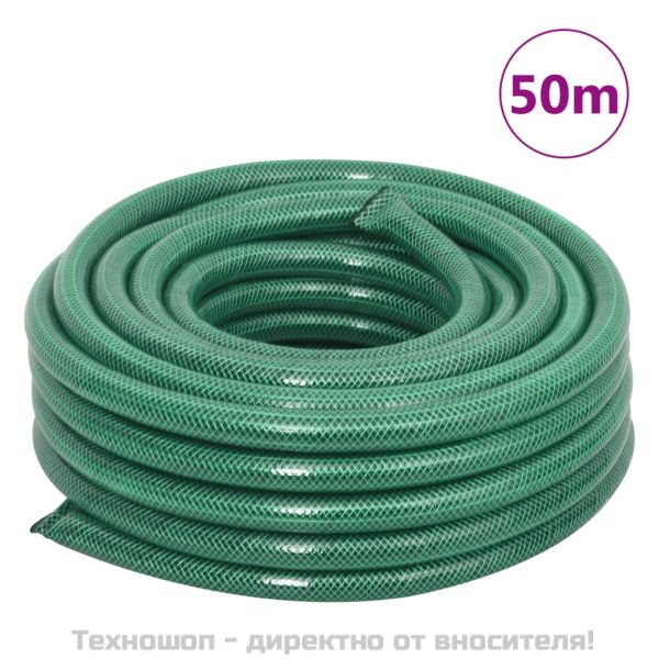 Градински маркуч зелен 0,75" 50 м PVC