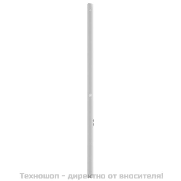 Метална резервна табла за легло, бяла, 107 см