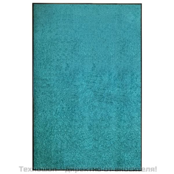 Перима изтривалка, синьо-зелена, 120x180 см