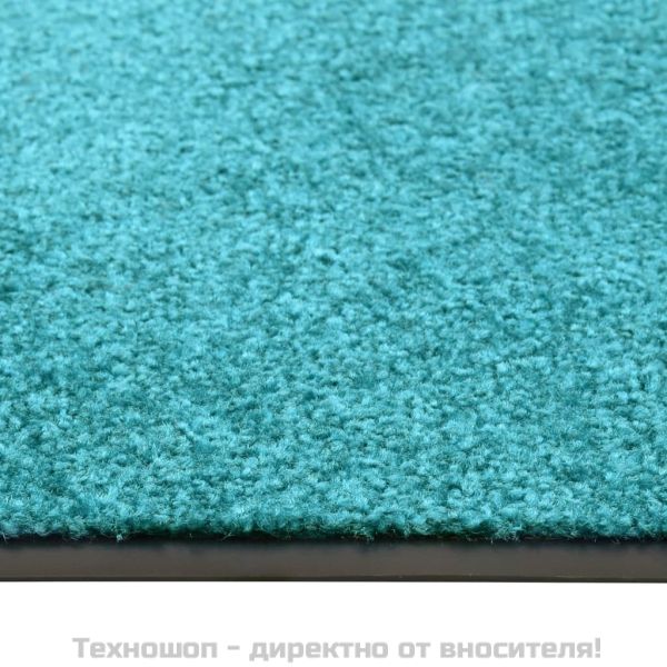 Перима изтривалка, синьо-зелена, 120x180 см