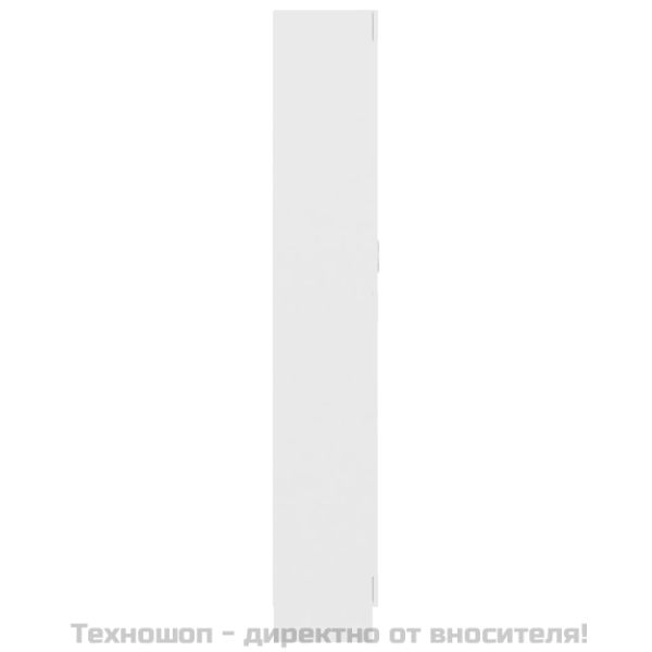 Библиотека, бяла, 82,5x30,5x185,5 см, ПДЧ