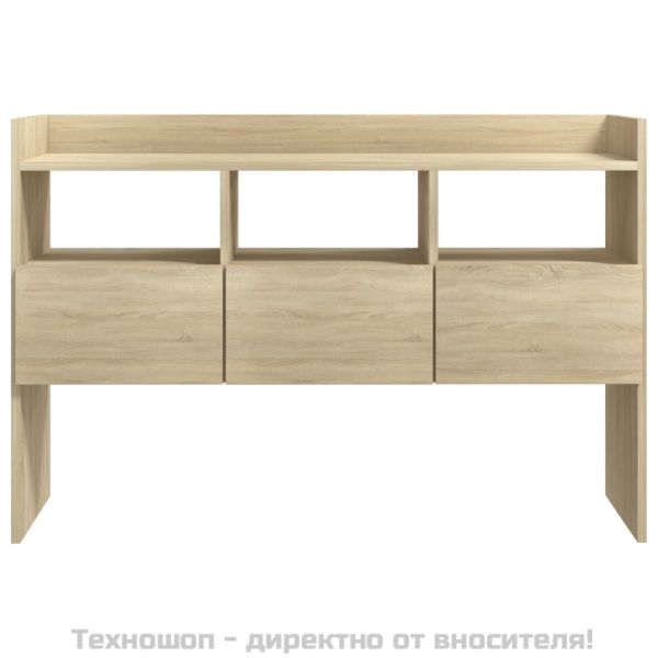 Бюфет, дъб сонома, 105x30x70 см, инженерно дърво