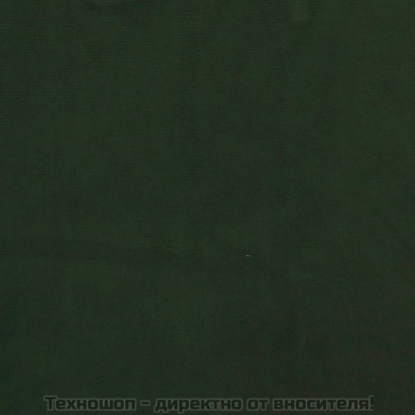 Релакс стол, тъмнозелен, кадифе