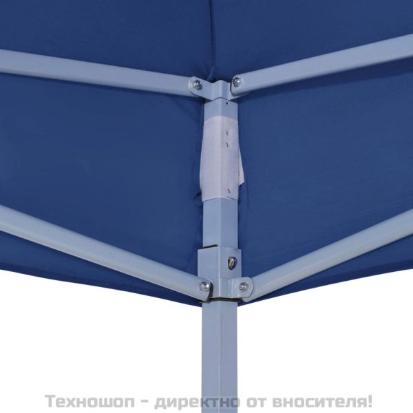 Покривало за парти шатра, 2x2 м, синьо, 270 г/м²