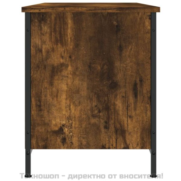 ТB шкаф, опушен дъб, 100x40x50 см, инженерно дърво