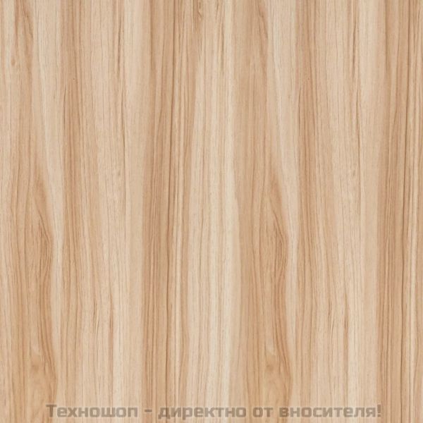 ТВ шкаф, кафяв, 105x30x40 см, бор масив и естествен ратан