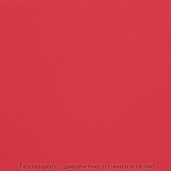 Ремарке за колело, червено, Оксфорд плат и желязо