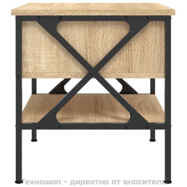Нощна масичка, дъб сонома, 40x42x45 см, инженерно дърво