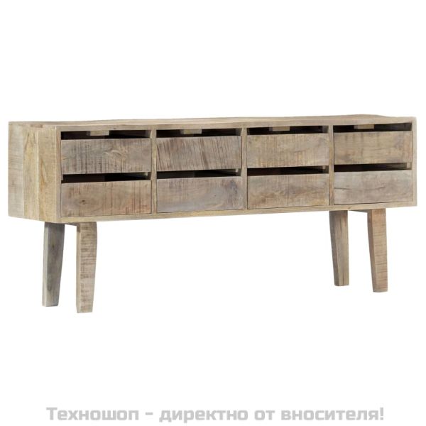 Сайдборд, 140x30x60 см, мангово дърво масив