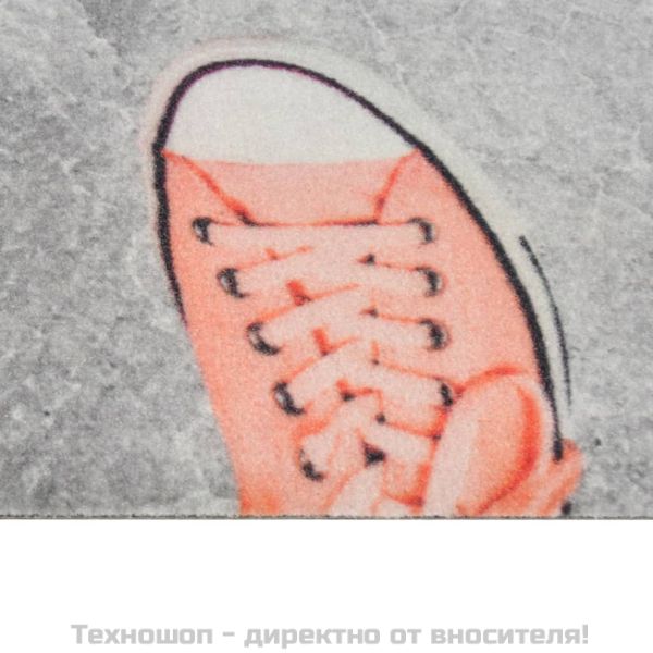 Кухненско килимче, миещо, Shoezone, 45x150 см, кадифе