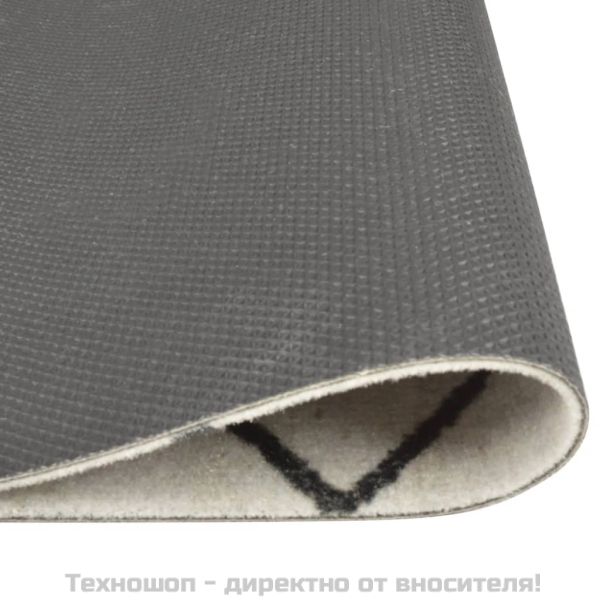 Кухненско килимче, миещо, квадрати, 60x180 см, кадифе