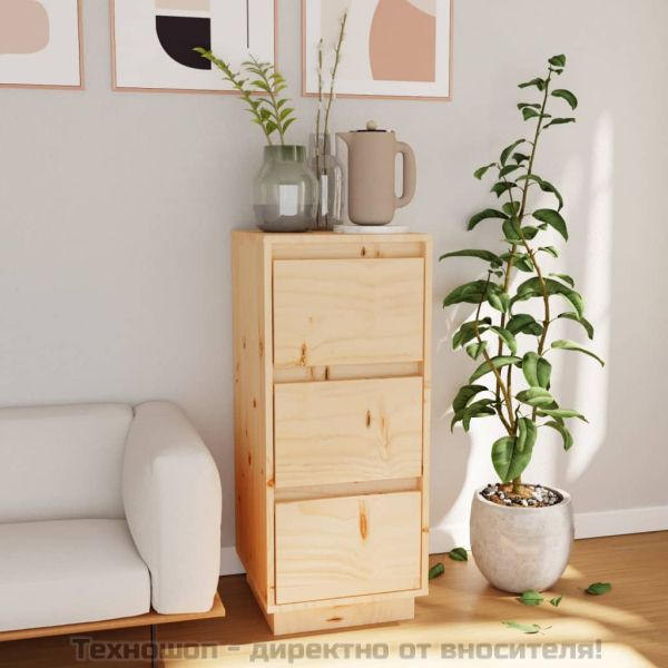 Сайдборд, 32x34x75 см, бор масив