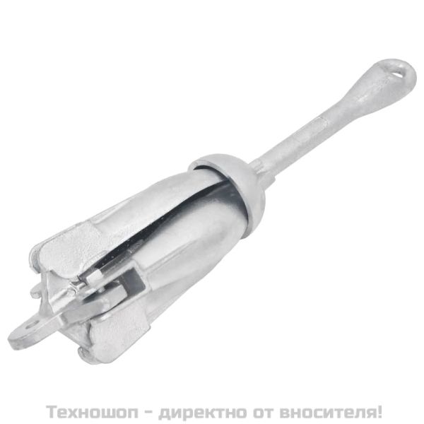Сгъваема котва, сребриста, 6 кг, Горещо поцинкован чугун