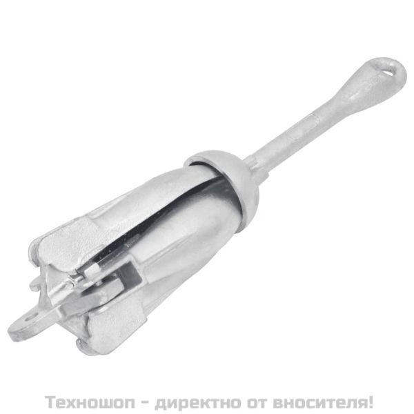 Сгъваема котва, сребриста, 8 кг, Горещо поцинкован чугун